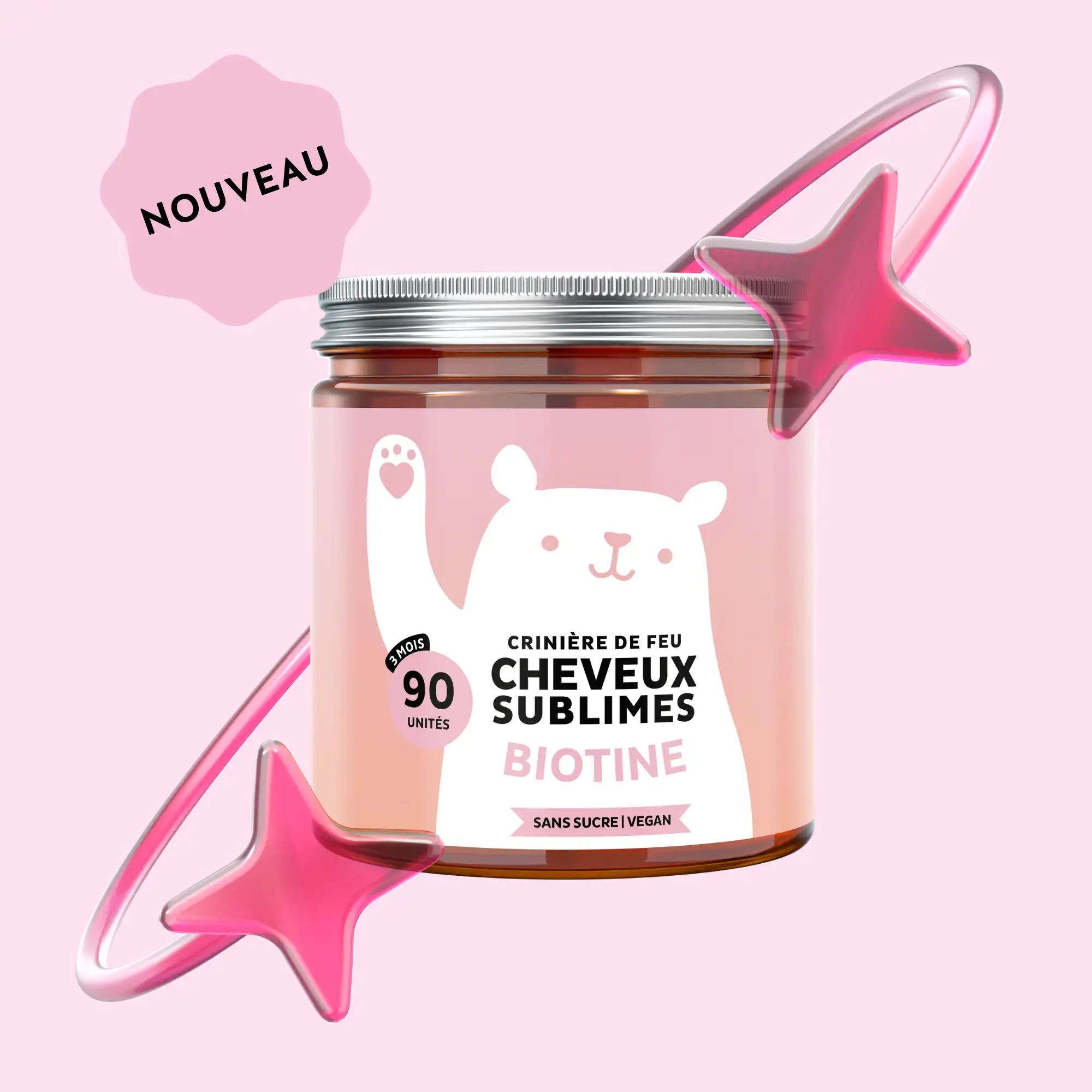Crinière de Feu Cheveux Sublimes - sans sucre - Image 10